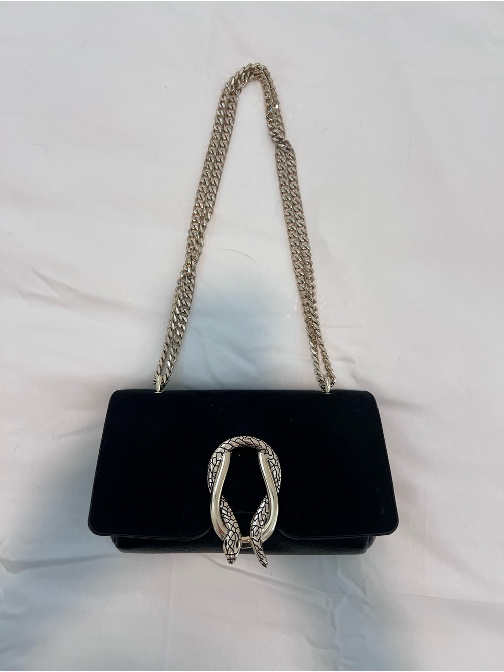 Express - Black Velvet Purse